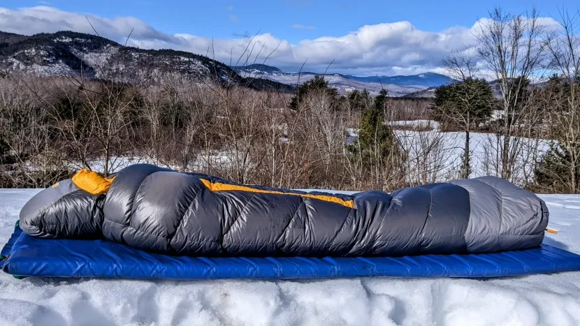 Marmot CWM -40F sleeping bag for extreme cold weather